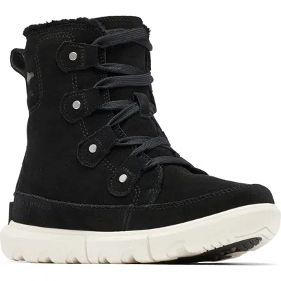 Sorel Explorer Next Joan Waterproof Boot In Black