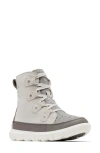 Sorel Explorer Next Joan Waterproof Boot In Moonstone/sea Salt