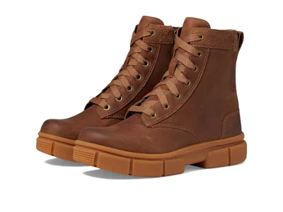 Sorel Explorer Strttm Lace Boot Women's Boots Velvet Tan/gum 2: 8 B - Medium In Brown
