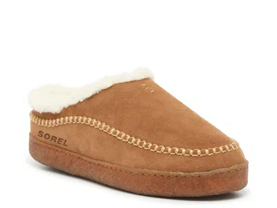 Sorel Falcon Ridge Iii Clog Slipper In Tan