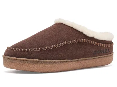 Sorel Falcon Ridge Iii Men's Slippers Tobacco/elk: 9 D - Medium, Suede In Brown
