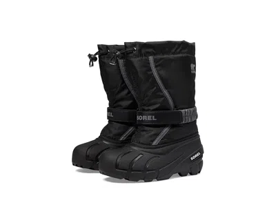 Sorel Flurry (toddler/little Kid/big Kid) Kids Shoes Black/city Grey : 12 Little Kid M