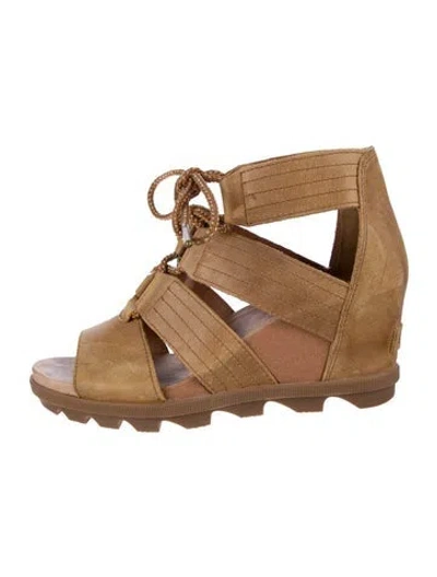 Pre-owned Sorel Gladiator Sandals In Blue