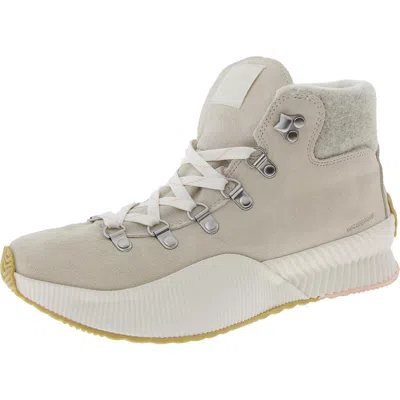 Sorel Harlow Lace Cozy Womens Casual Lace-up Ankle Boots In Beige
