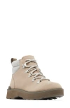 Sorel Hi-line Cozy Lace-up Hiking Boot In Omega Taupe/major