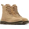 Sorel Hi-line Waterproof Lace-up Boot In Canoe/major