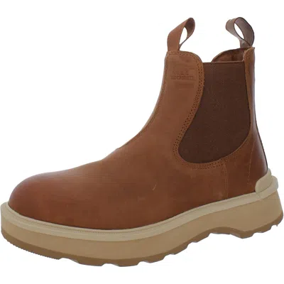 Sorel Hi-line Womens Leather Waterproof Chelsea Boots In Multi