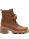 Sorel Joan Ankle Boots In Brown