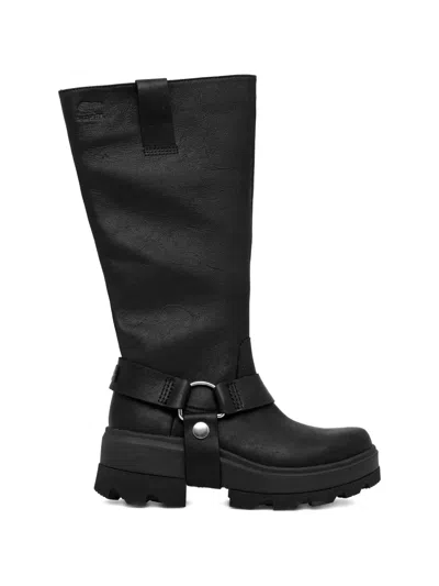 Sorel Joan Frwd Waterproof Harness Boot In Black