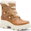 Sorel Womens Joan Frwd Cozy Tawny Buff Honey White Waterproof An In Brown