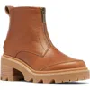 Sorel Joan Now Bootie In Velvet Tan/gum 2