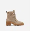 Sorel Joan Now Lace In Omega Taupe In Omega Taupe,gum