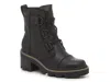Sorel Joan Now Waterproof Combat Boot In Black