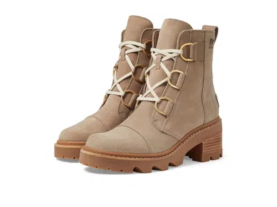 Sorel Joan Nowtm Lace Women's Boots Omega Taupe/gum 2: 5.5 B - Medium In Brown