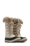 Sorel Joan Of Arctic Faux Fur Waterproof Snow Boot In Fawn/omega Taupe