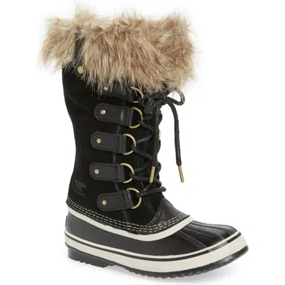 Sorel Women's Joan Of Arctic (-25f) Winter Boots In Black/quarry In Black/stone
