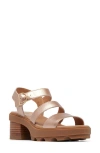 SOREL JOANIE ANKLE STRAP PLATFORM SANDAL