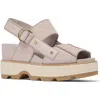 Sorel Joanie Iv Platform Wedge Sandal In Purple