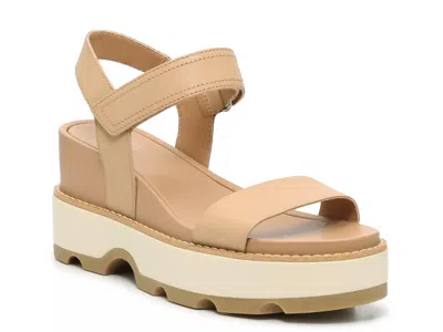 Sorel Joanie Iv Wedge Sandal In Brown
