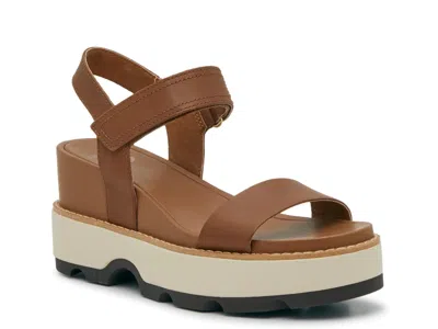 Sorel Joanie Iv Wedge Sandal In Brown