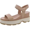 Sorel Joani Leather Grip Comfort Sandals In Multi