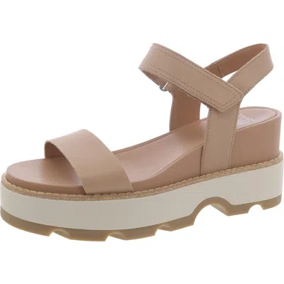 Sorel Joani Leather Grip Comfort Sandals In Multi