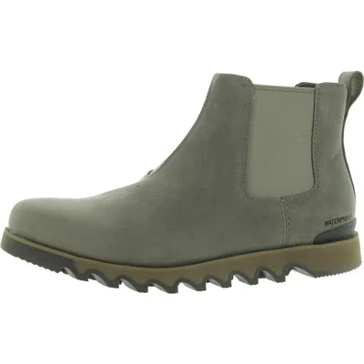 Sorel Kezar Mens Suede Hiking Chelsea Boots In Multi | ModeSens