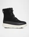 Sorel Kids' Explorer Iii Waterproof Boot In Animal Print