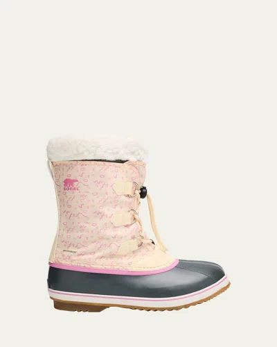 Sorel Kid's Yoot Pac Nylon Waterproof Snow Boots, Baby In Multi