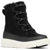 Sorel Kids' Explorer Iii Waterproof Boot In Black/sea Salt