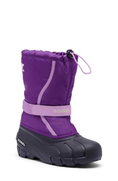 Sorel Kids' Flurry Boot In Purple