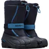Sorel Kids' Flurry Waterproof Snow Boot In Blue