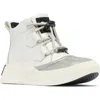 Sorel Kids' Out 'n About Classic Waterproof Boot In Sea Salt/black