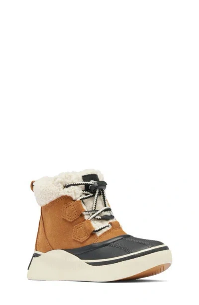 SOREL SOREL KIDS' OUT N ABOUT IV CHILLZ WATERPROOF DUCK BOOT