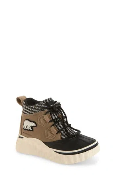 Sorel Kids' Out N About Iv Classic Waterproof Duck Boot In Multi