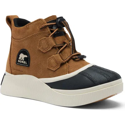 Sorel Kids' Out N About Iv Strap Waterproof Boot In Brown