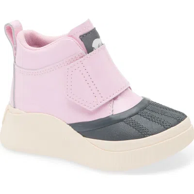 Sorel Kids' Out N About Iv Waterproof Duck Boot In Pink