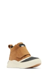 Sorel Kid's Out N About Waterproof Suede Boots, Toddlers/kids In Taffy/black