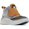 Sorel Kids' Out N About Iv Waterproof Duck Boot In Taffy/black Felt