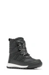 Sorel Kids' Whitney Ii Plus Waterproof Snow Boot In Black/sea Salt
