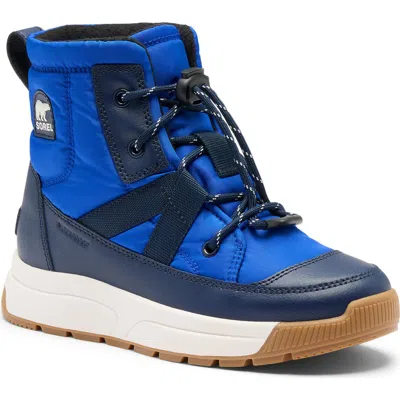 Sorel Kids' Whitney Iii Insulated Waterproof Snow Boot In Blue