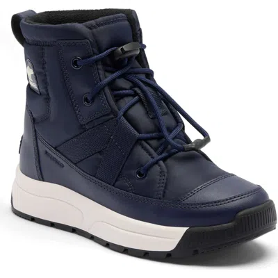 Sorel Kids' Whitney Iii Insulated Waterproof Snow Boot In Blue