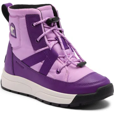 Sorel Kids' Whitney Iii Insulated Waterproof Snow Boot In Purple