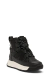 Sorel Kids' Whitney Iii Waterproof Mid Boot In Black