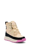 Sorel Kids' Whitney Iii Waterproof Mid Boot In Neutral