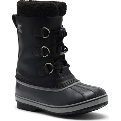 Sorel Kids' Yoot Pac Tp Waterproof Boot In Black