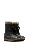 Sorel Kids' Yoot Pac Waterproof Snow Boot In Black