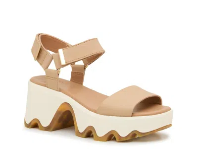 Sorel Kinetic Aura Sandal In Neutral