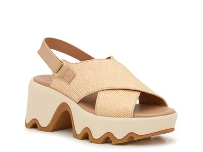 Sorel Kinetic Aura Sandal In Brown