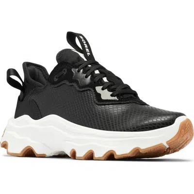 Sorel Kinetic Breakthru City Sneaker In Black/gum 2